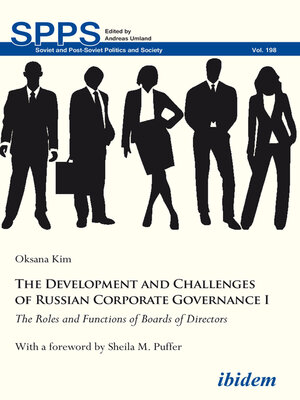 cover image of The Development and Challenges of Russian Corporate Governance I